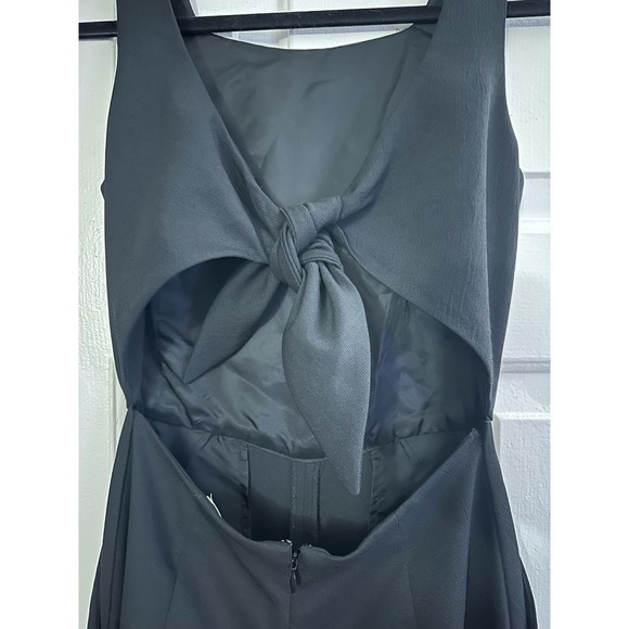 Aritzia Wilfred Ecoulement Tie Back Womens Jumpsuit - Black - Size 00 - Picture 5 of 8